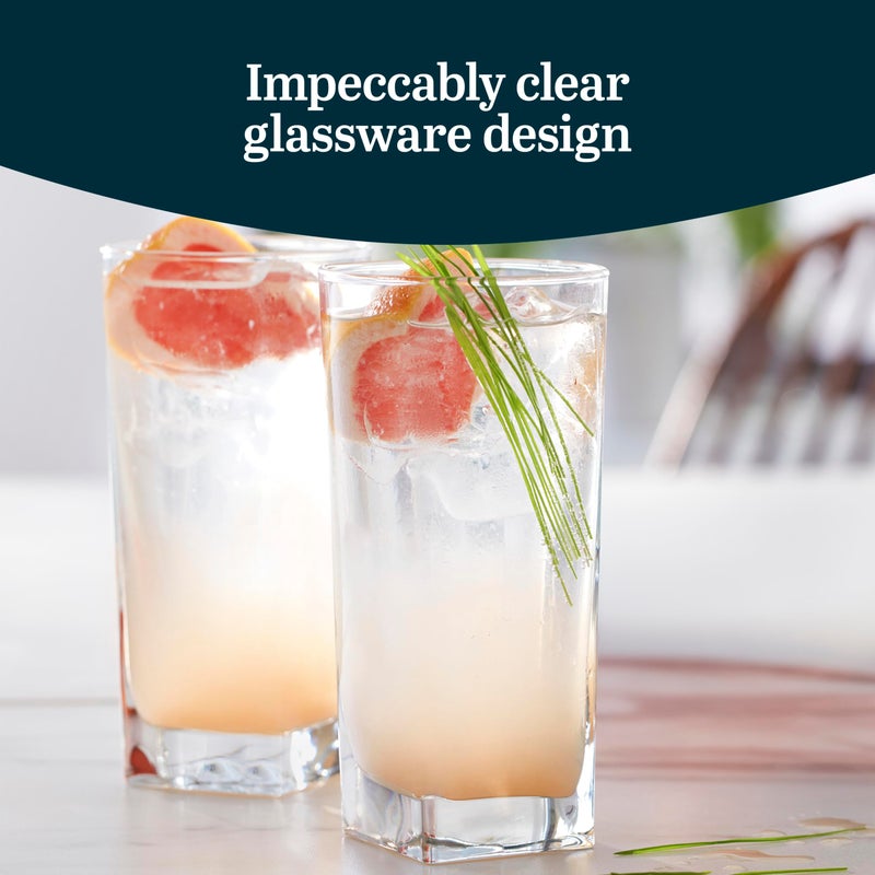 Libbey City Tumbler Glasses, 14.3-ounce, Set of 8 - Image 4